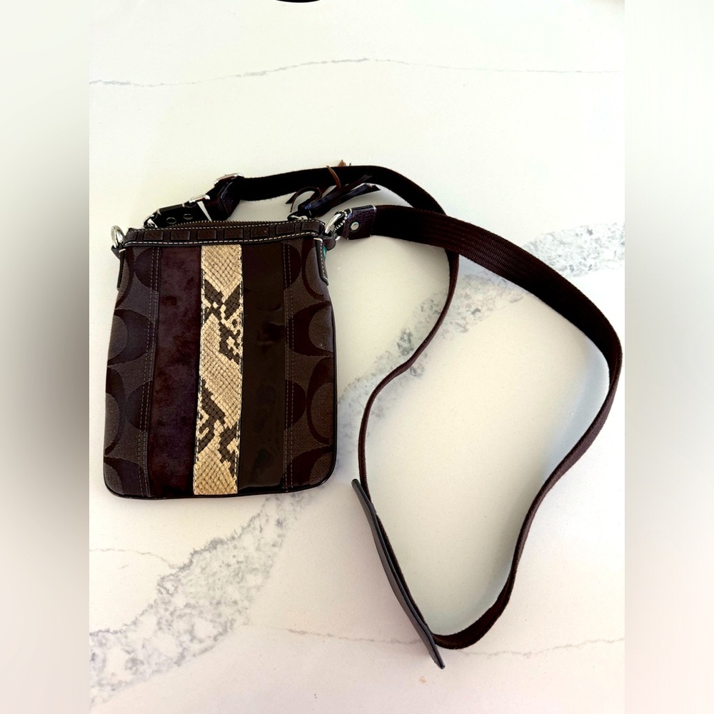 Vintage Coach Purse with long shoulder strap